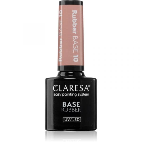 Claresa UV/LED Base Rubber Base para Unhas de Gel Tom 10 5g
