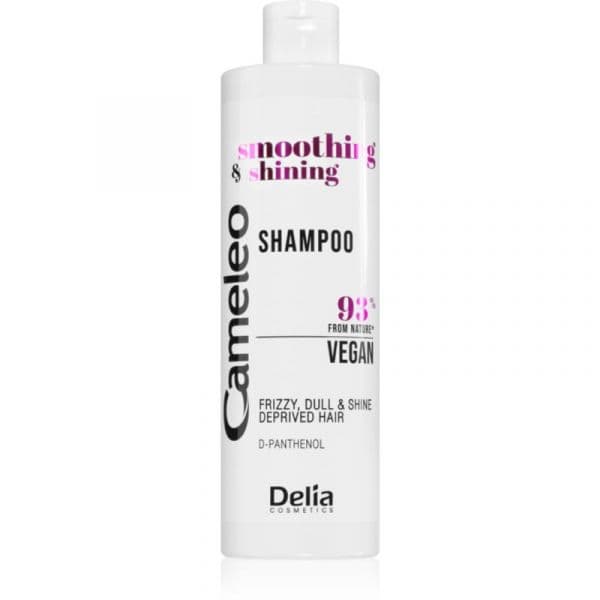 Delia Cosmetics Cameleo Smoothing & Shining Shampoo Alisante para Cabelos Crespos e Inflexíveis 400 ml