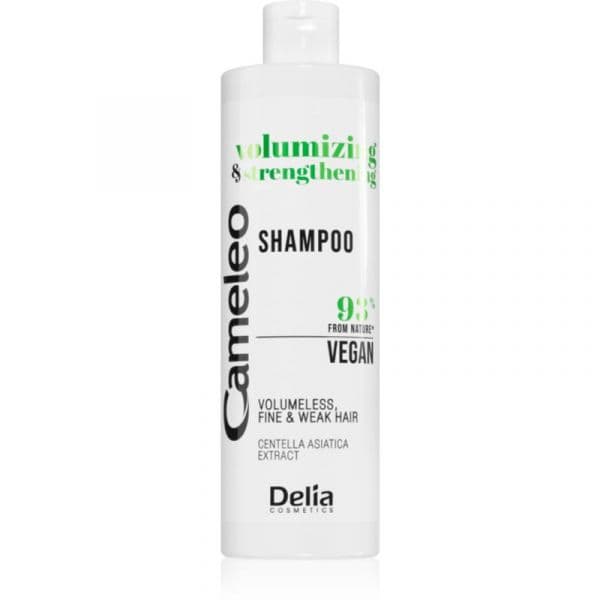 Delia Cosmetics Cameleo Volume & Strengthening Shampoo para Volume para Cabelo Fino 400 ml