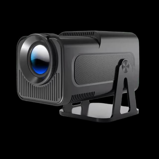 Magcubic HY320 Plus NTV Preto — Projetor Netflix-licenciado HD 1080p, 320 ANSI, Android 13, Wi-Fi Dual-Band, BT 5.2