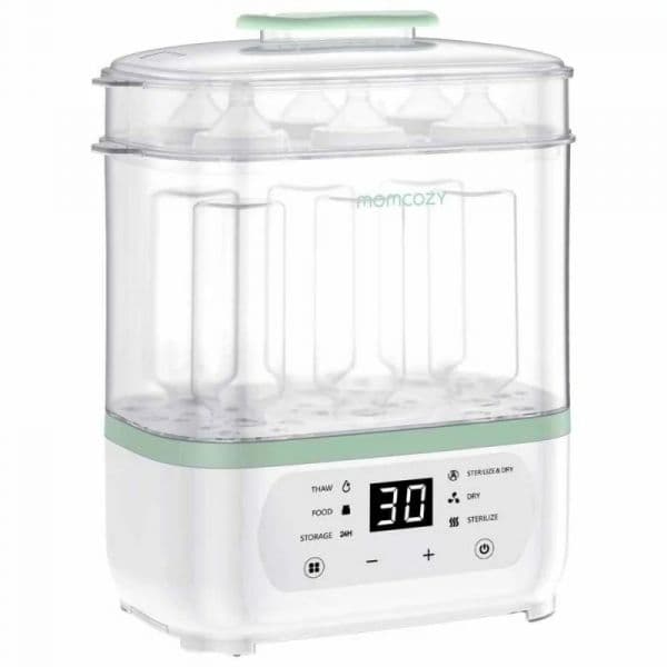 Momcozy Esterilizador e Secador de Biberões 3 Camadas