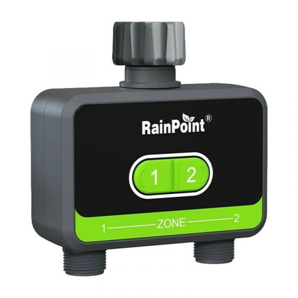 RainPoint Irrigador com Controlador 2 Zonas APP