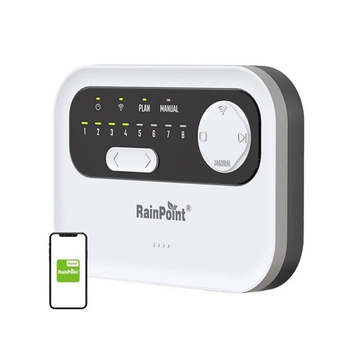 RainPoint Aspersor com Controlador Wifi 8 Zonas