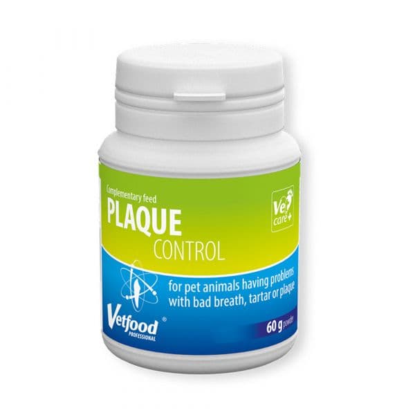 Vetfood Suplemento para Prevenção do Tártaro Cães & Gatos Plaque Control 60 G