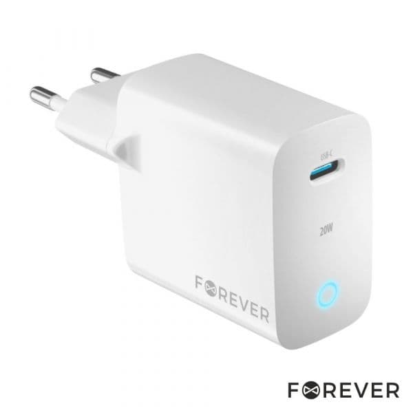 Forever TC-06-20C Carregador 20W Branco