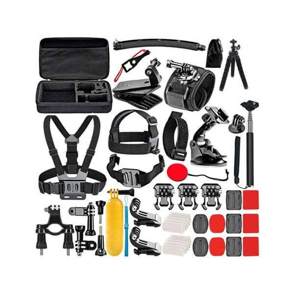 Conjunto 50 Acessórios para GoPro Hero/6/7/8