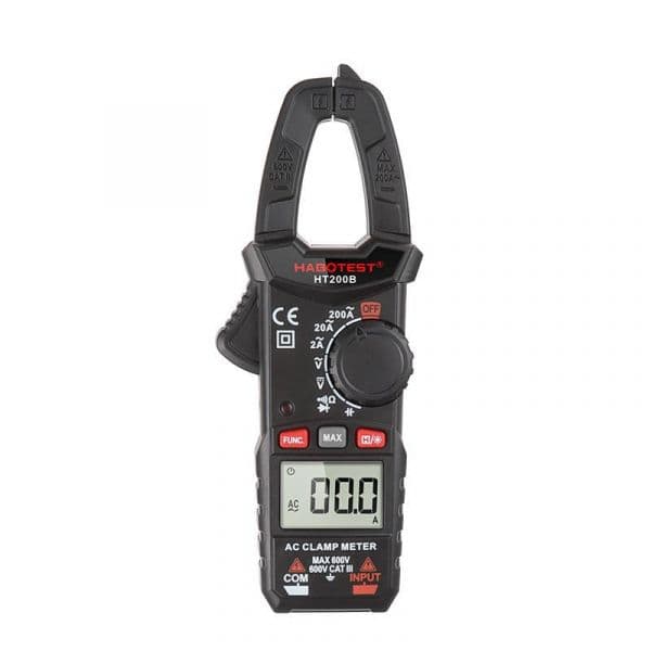 Habotest Pinça Amperimétrica Digital - HT200B