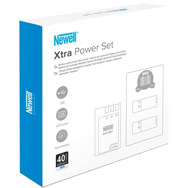 Newell Bateria EN-E17 + Carregador Duplo Usb-c para Canon - NEWELLNL3032