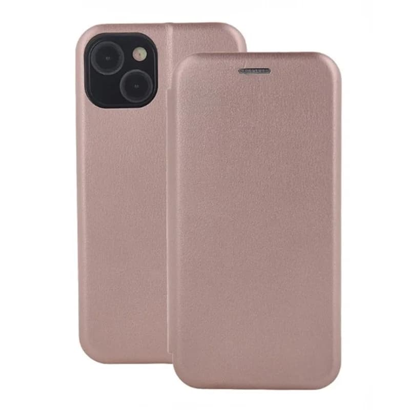 Capa Livro iPhone 17 Air Smart Diva Rose Gold