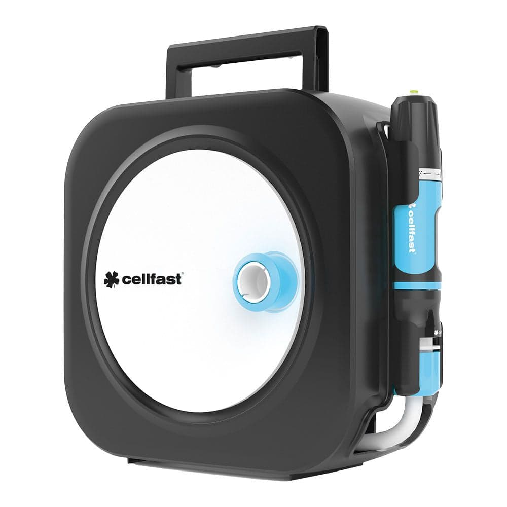 Cellfast Enrolador de Mangueira Ergo XS 10m Preto