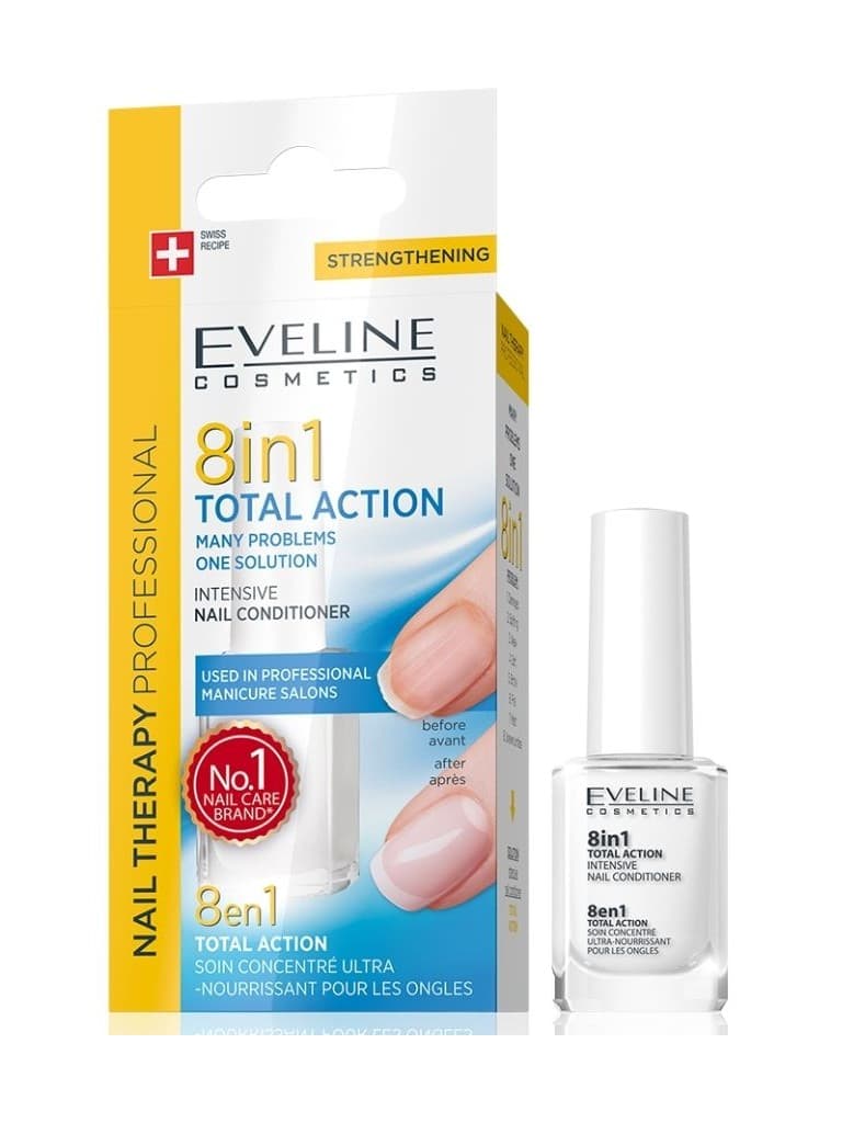 Eveline Nail Therapy 8In1 Total Action 12Ml