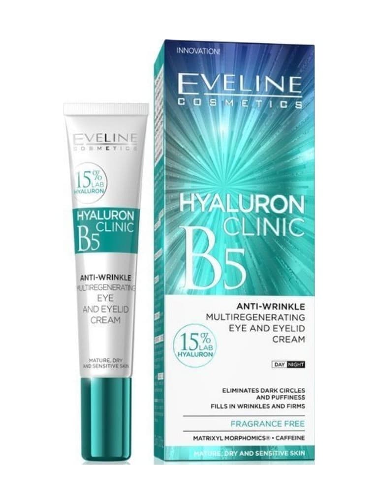 Eveline Bio Hyaluron Expert Anti-Wrinkle Eye Cream 15Ml