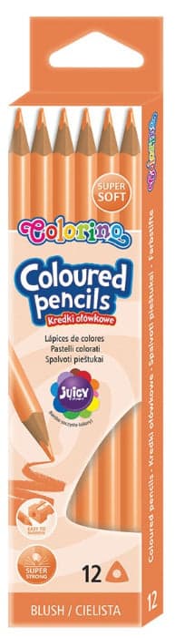 Colorino Pack 12 Lápis de Cor Colorino Areia - PRT86471