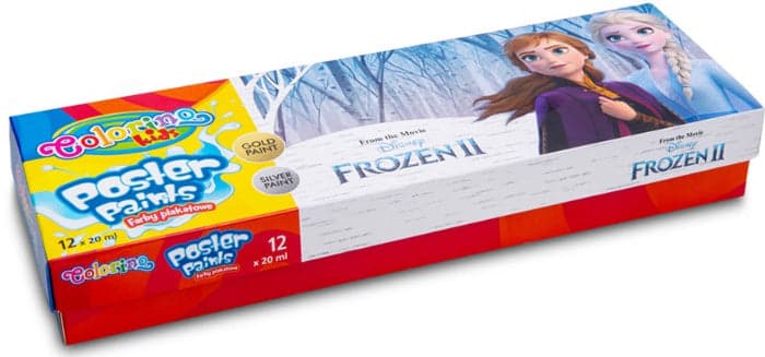 Colorino Caixa 12 Cores Pintura Disney Frozen II - PRT91031