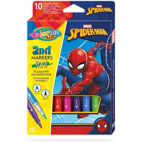 Colorino Caixa 12 Cores Guaches Disney Spider-Man - PRT91840