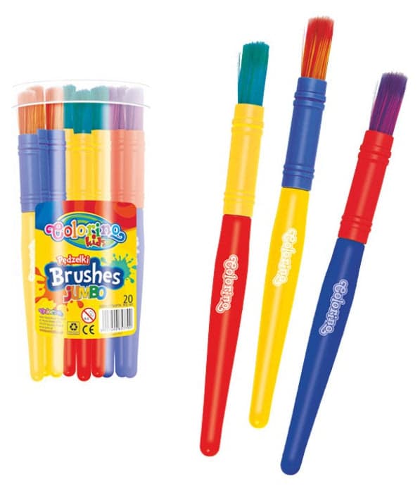 Colorino Pincéis Jumbo 20 Peças
