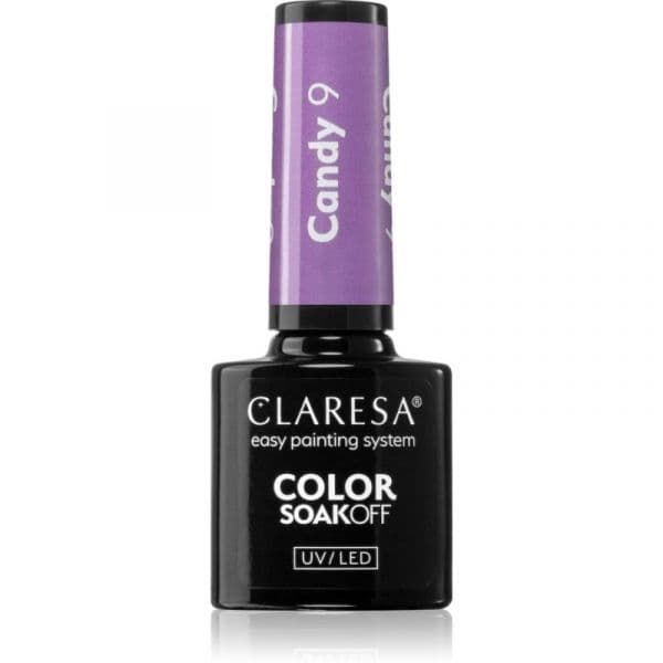 Claresa Soakoff UV/LED Color Candy Verniz de Gel para Unhas Tom 9 5g