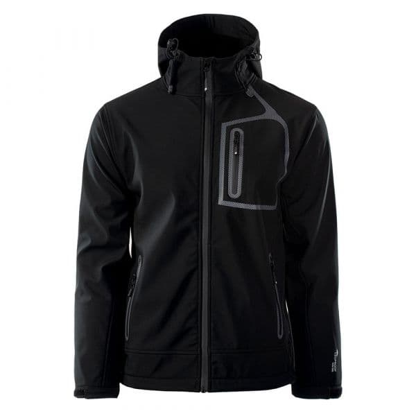 Hi-tec Prince Ii Softshell Jacket Preto 2XL Homem