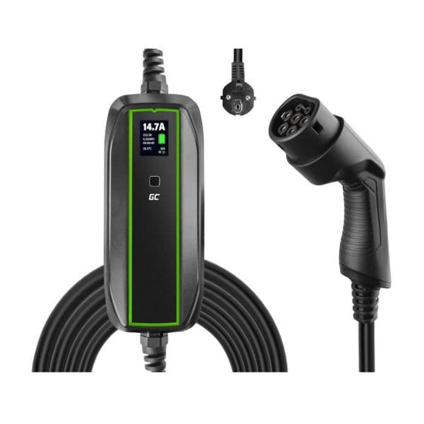 Carregador Portátil Carros Elétricos EV/PHEV 3.6kW Tipo2 5.5m - 5907813964077