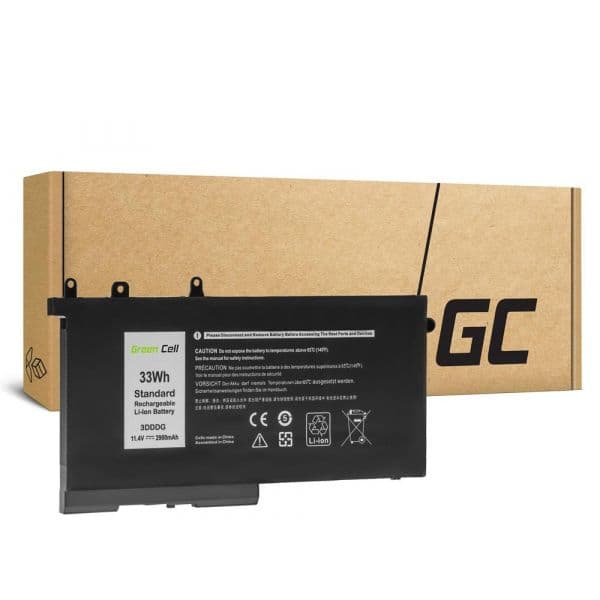 Green Cell Bateria 3dddg 93ftf Para Dell Latitude