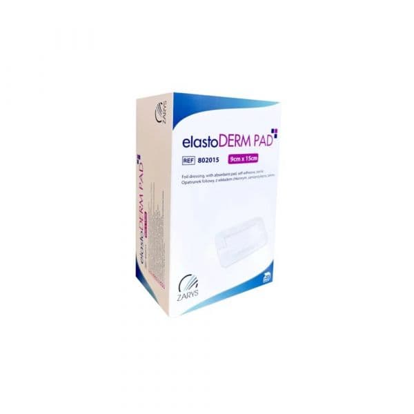Zarys ElastoDerm PAD com Compressa 9x15cm 50 unidades