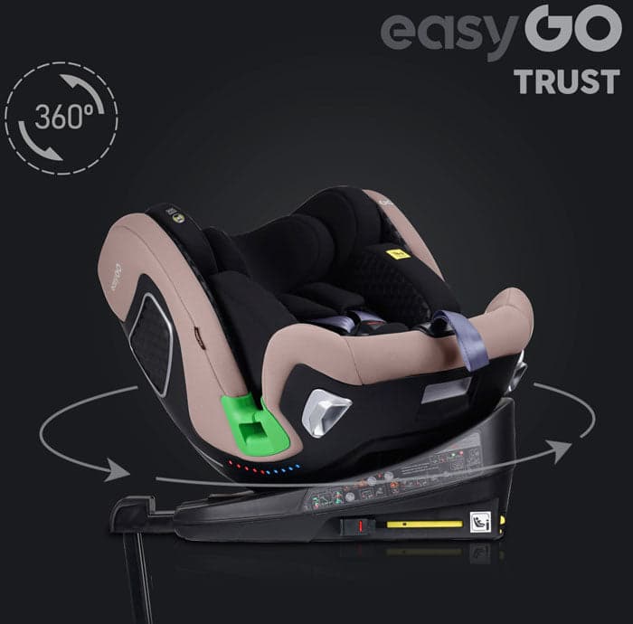 Cadeira auto i-Size Easy-Go Trust Taupe