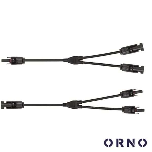 Orno Adaptador em Y para Fichas Solares 2xMC4 1000V 30A IP67