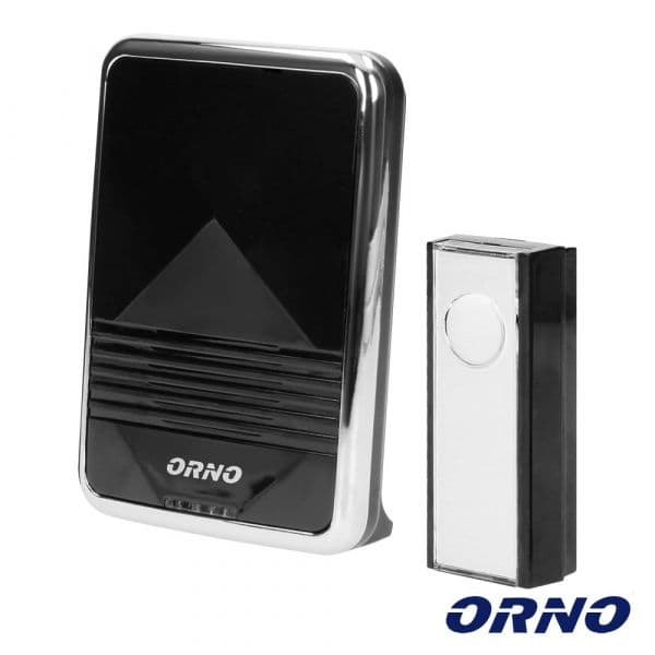 Orno Campainha Port?til C/ 1 Receptor 300m OR-DB-QS-158