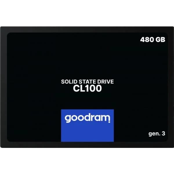 SSD Goodram 480GB 2.5" CL100 Gen.3 Sata III - Ssdpr-CL100-480-G3