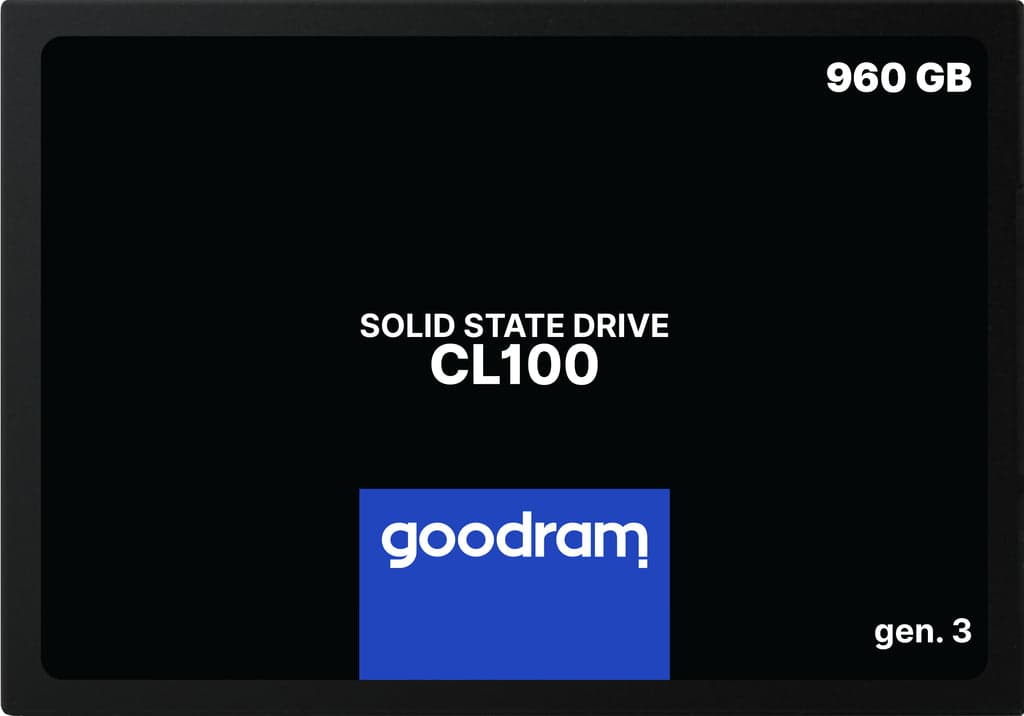 SSD Goodram 960GB 2.5" CL100 Gen.3 SATA III - SSDPR-CL100-960-G3