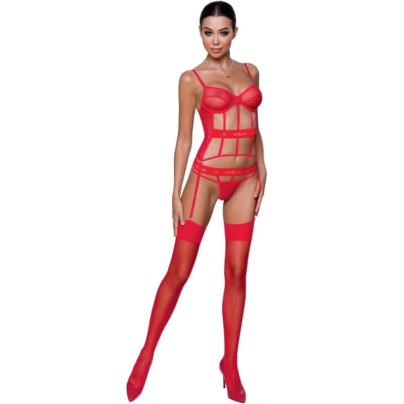 Passion Woman Corsets – Kyouka Corset – Red L / Xl
