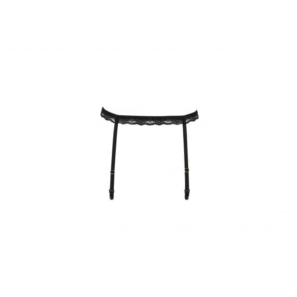 Passion Cinto de Ligas Shelly Preto Devil Collection T36-38 S/m