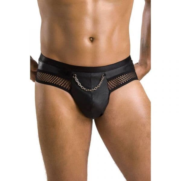 Passion 030 Slip Homem Open Tom Black S/M