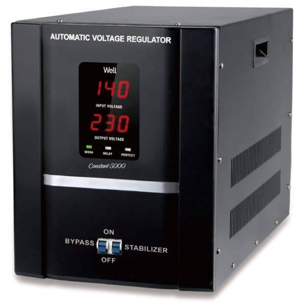 Well Estabilizador Automático Tensão Constant 5000VA C/ Servo Motor - AVR-CONSTANT5000