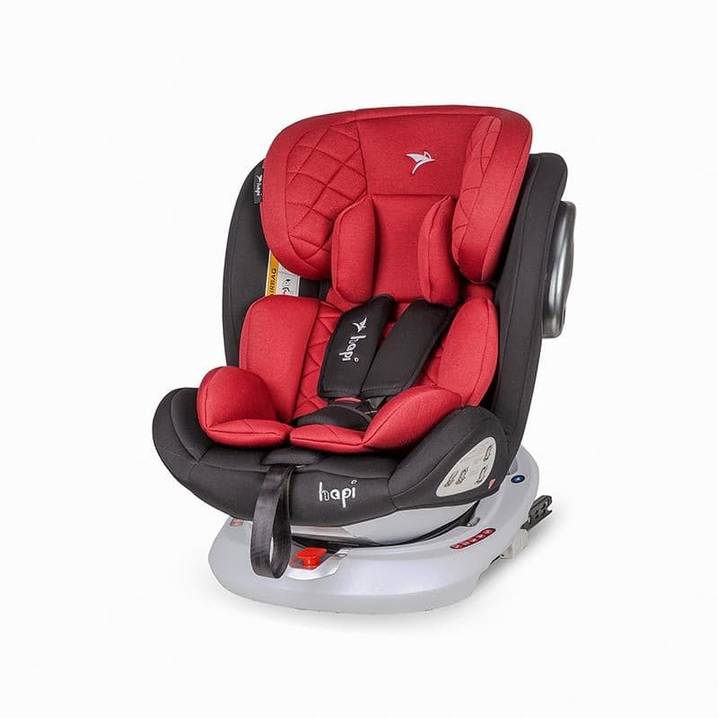 Coccolle Cadeira auto Isofix 0-36 kg 360 rotativo Hapi Ozy Red