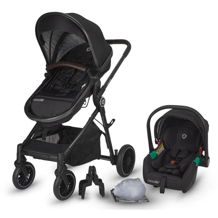 Carrinho de bebé convertível 3in1 Coccolle Ago Diamond Black