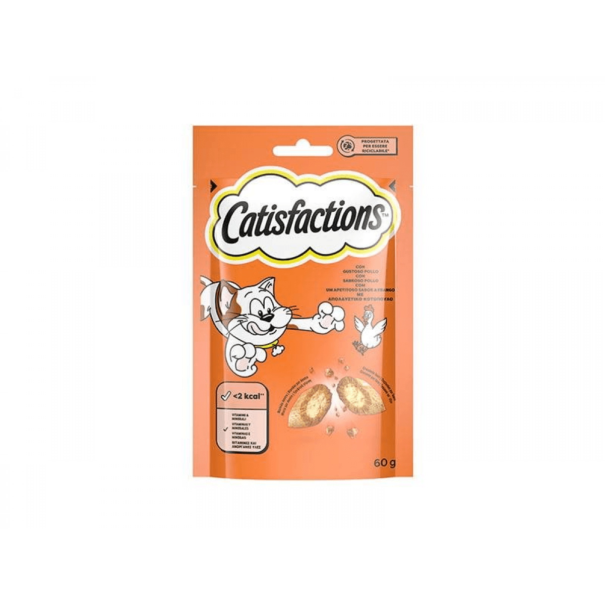 Catisfaction Snack Chicken 3x60g