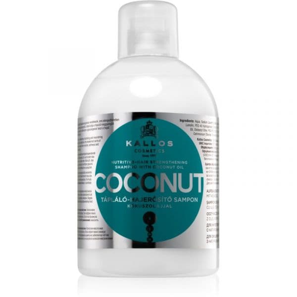 Kallos Coconut Shampoo para Cabelos Danificados 1000ml