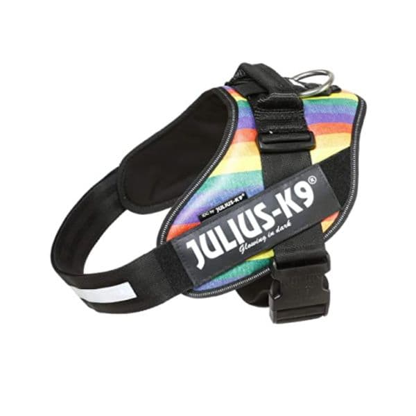 Julius-K9 Peitoral IDC Arco-íris Mini-mini
