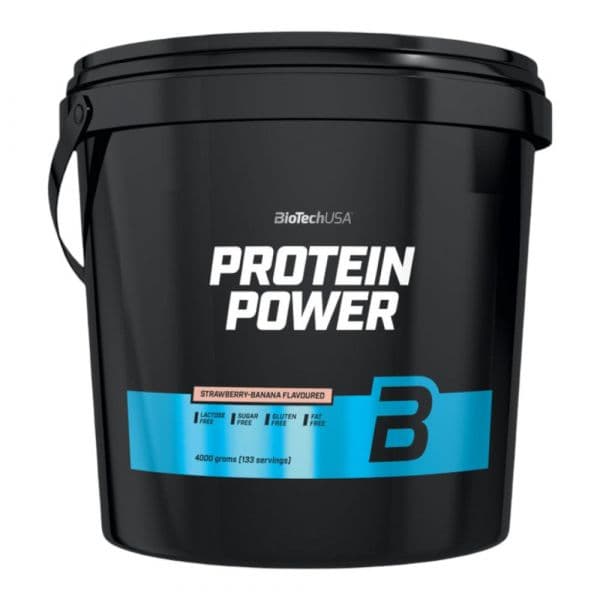 Biotech USA Protein Power Fresa-Plátano 4kg