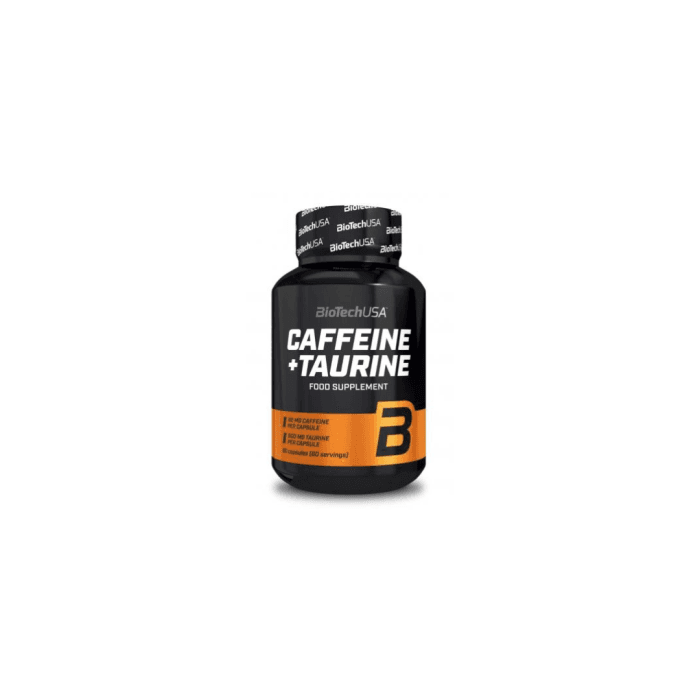 Biotech Caffeine + Taurine 60 Cápsulas