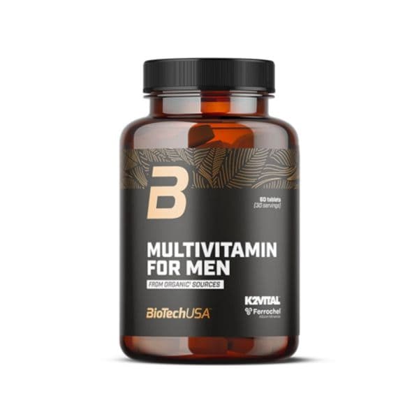 Biotech USA Multivitamin for Men K2VITAL 60 Comprimidos