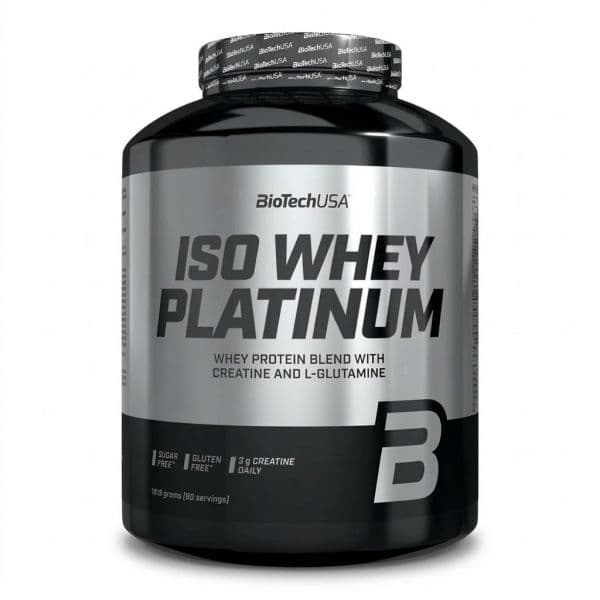 Biotech USA Iso Whey Platinum Morango 1816g