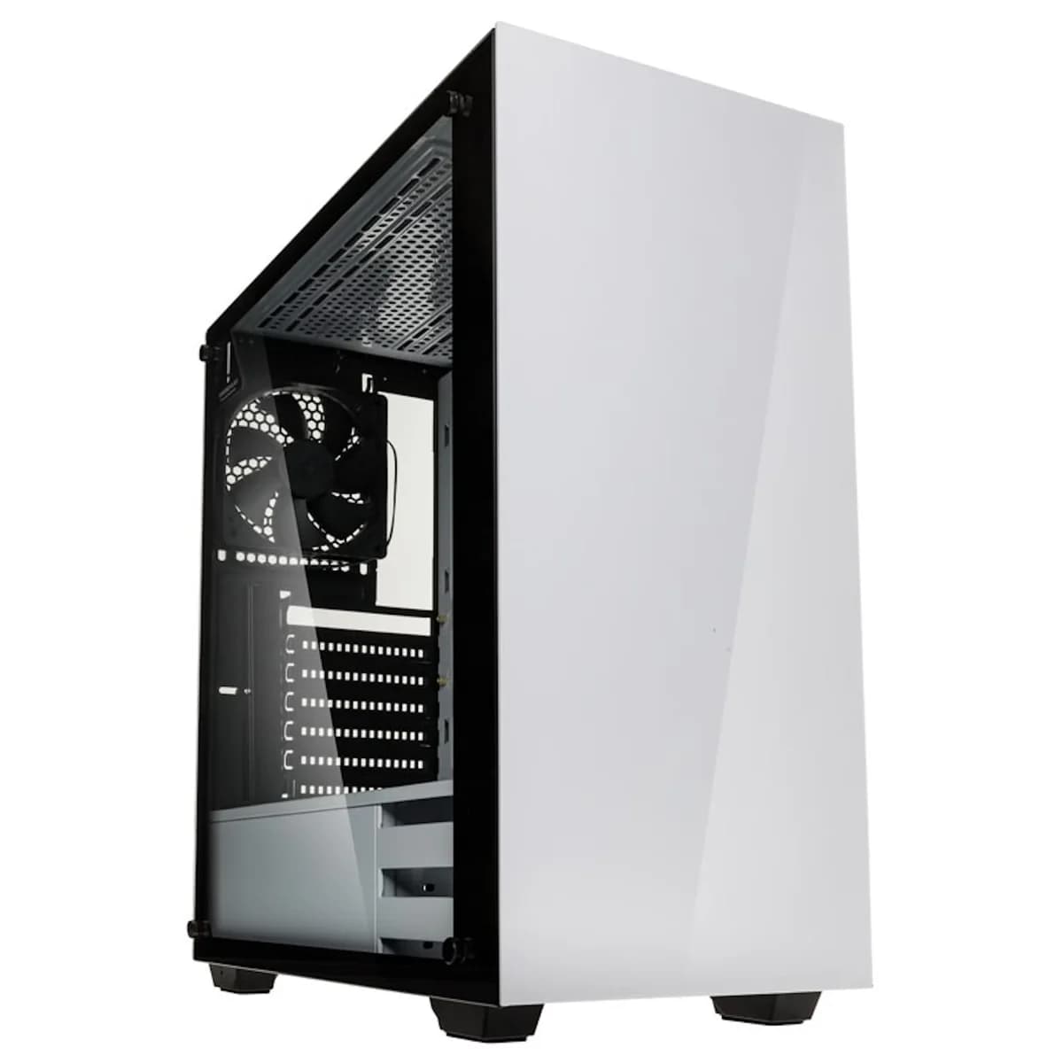 Caixa E-ATX Kolink Stronghold Vidro Temperado Preto/Branco