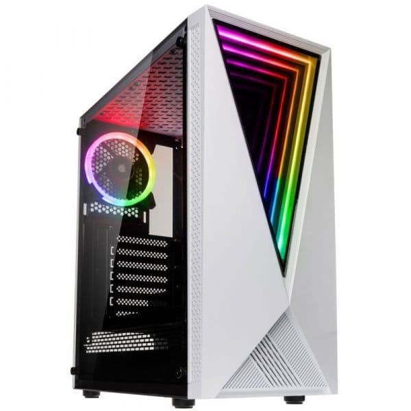 Kolink Caixa ATX VOID RGB Branca Vidro Temperado