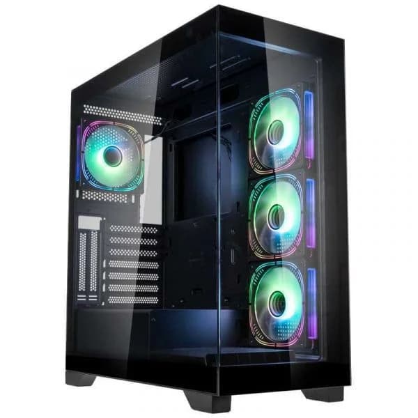 Kolink Caixa ATX Showcase Kolink Unity Peak ARGB Preto