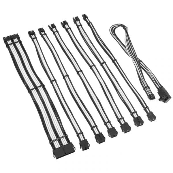 Kolink Kit de Extensão Core Pro 12V-2x6 Type 2 Jet Black/Brilliant White