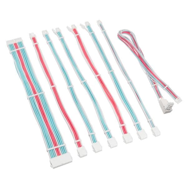 Kolink Kit de Extensão Core Pro 12V-2x6 Type 1 Brilliant White/Neon Blue/Pure Pink