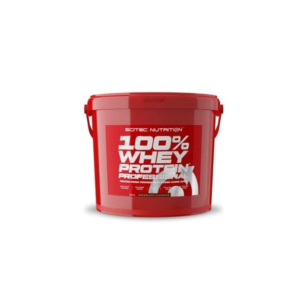 Scitec 100% Whey Protein Concentrada Professional 5000g Baunilha-frutas do Bosque