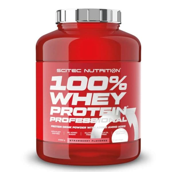 Scitec 100% Whey Protein Professional 2350g Morango